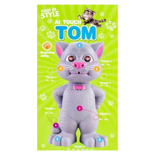 Beszélő cica Tom-Beszélő cica Tom